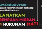 Sahabat Insan Hadiri Peringatan Hari Perlawanan Terhadap Hukuman Mati Sedunia