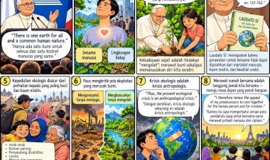 APA YANG DIKATAKAN OLEH PAUS LEO XIV TENTANG PERAWATAN BUMI, OUR COMMON HOME, ISI LAUDATO SI', KETIKA BERKUNJUNG KE PERANCIS  BARU-BARU INI?
