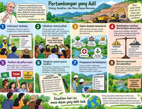 Pertambangan yang Adil: Membaca Laudato Si’ No. 183