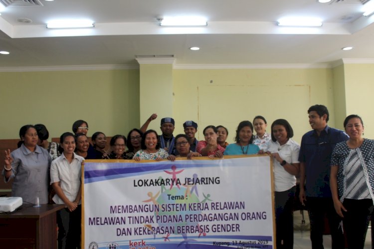 Lokakarya Membangun Sistem Kerja Relawan TPPO dan Kekerasan Berbasis Gender