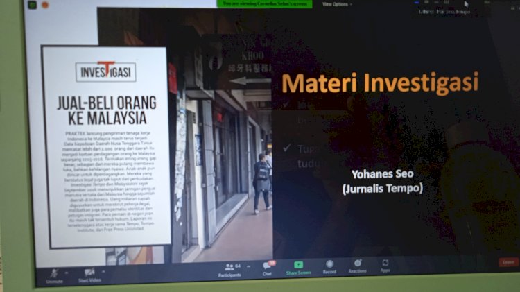 Lokalatih Virtual Anti Perdagangan Orang Bagi Pemuka Agama Se-Nasional