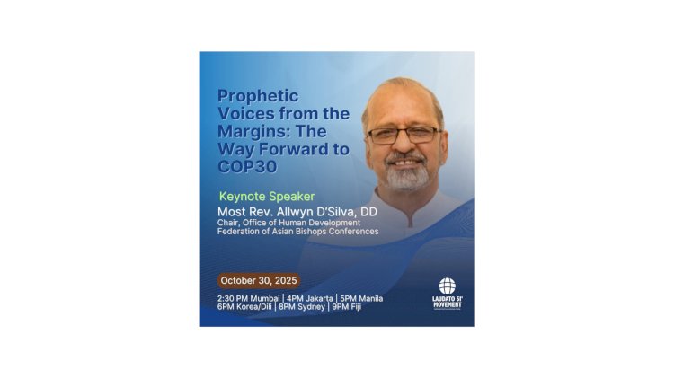 COP30 Reflection: Prophetic Voices from the 