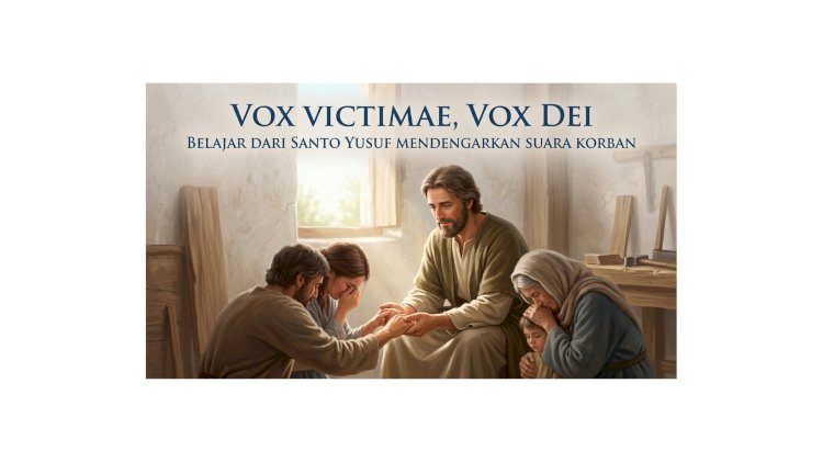 VOX VICTIMAE VOX DEI: BELAJAR DARI SANTO YUSUF MENDENGARKAN SUARA KORBAN