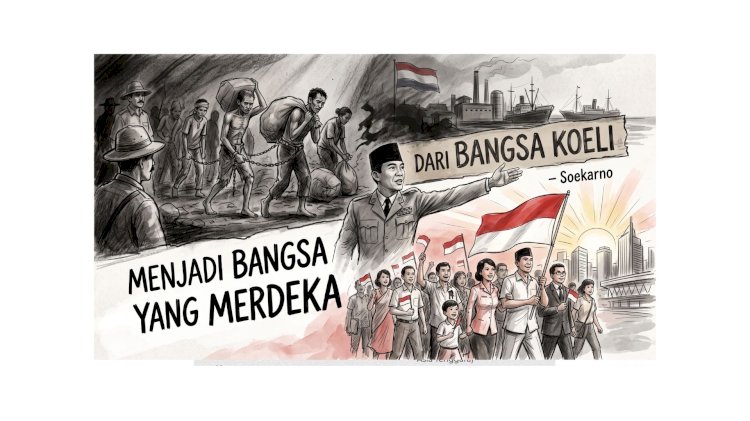 DARI BANGSA KOELI MENJADI BANGSA YANG MERDEKA