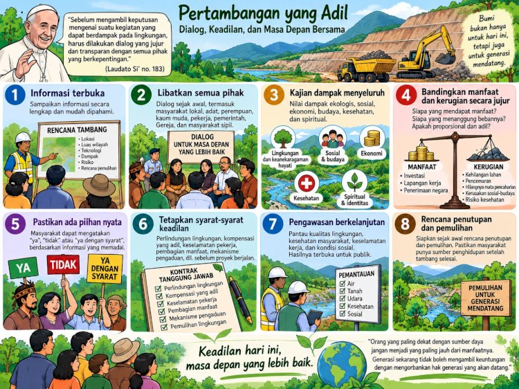 Pertambangan yang Adil: Membaca Laudato Si’ No. 183