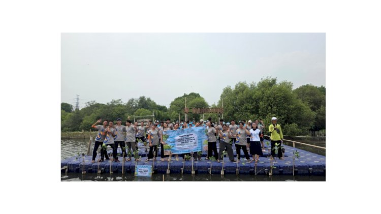 Satu Tanah Air, Satu Kepedulian: Kaum Muda Menanam 750 Bakau